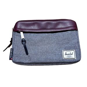 Herschel Supply Company Travel Gray Make-up Bag